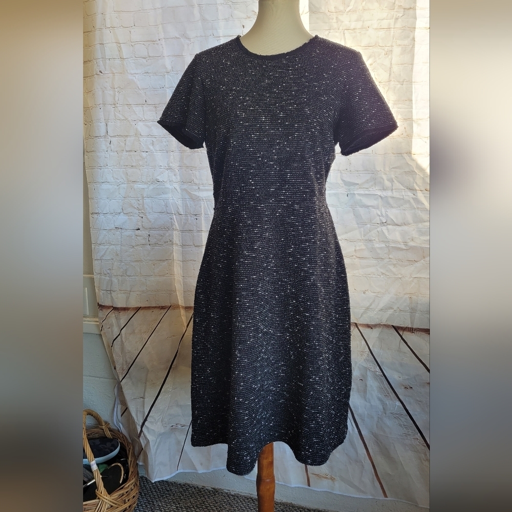 Down East Tweed Sheath Dress  Sz L